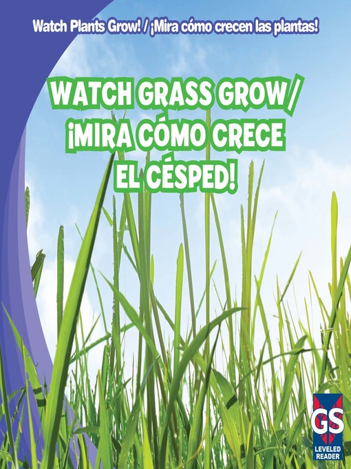 Imagen de portada para Watch Grass Grow / ¡Mira cómo crece el césped!